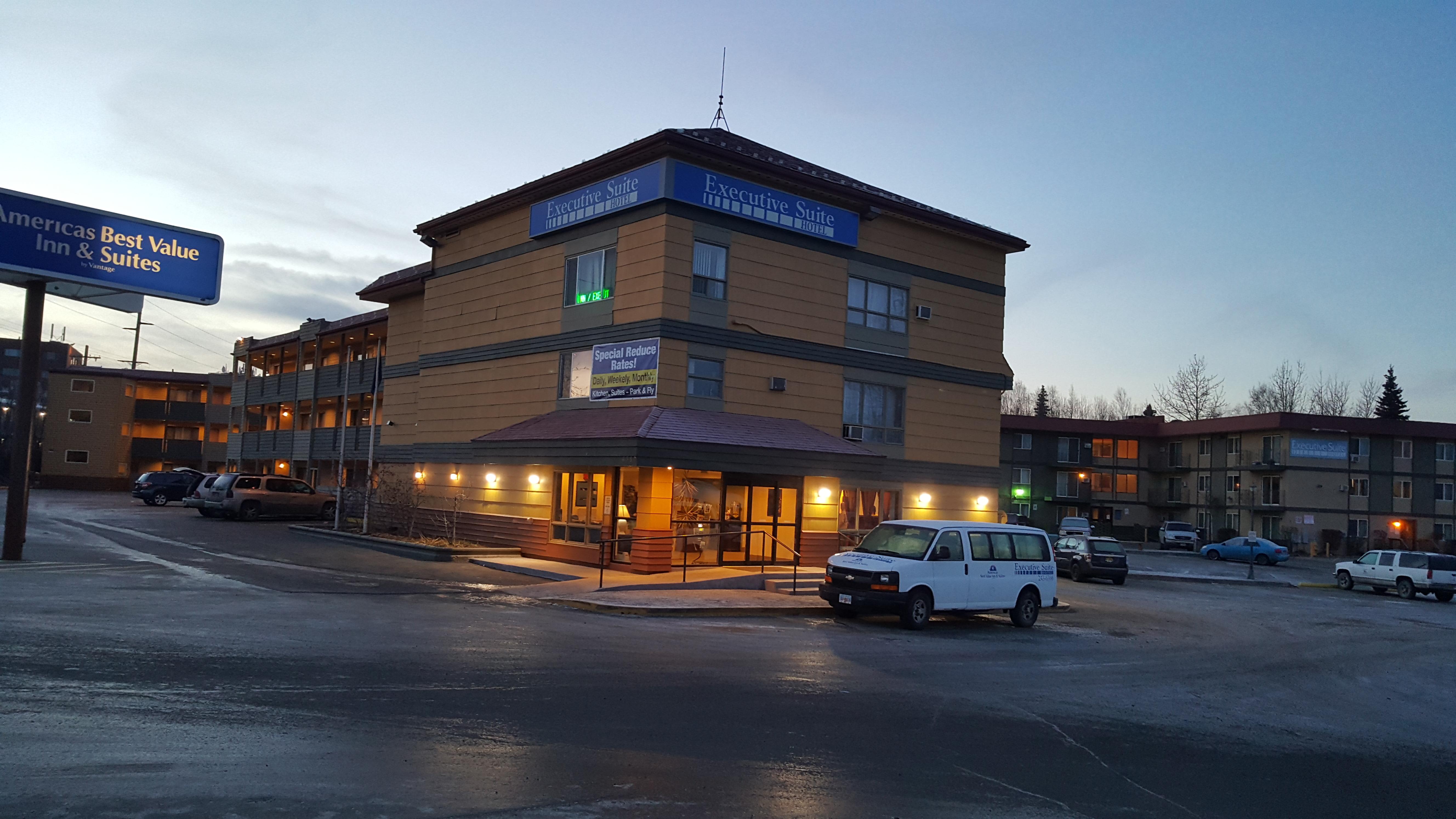 Americas Best Value Inn & Suites Anchorage Airport Eksteriør billede